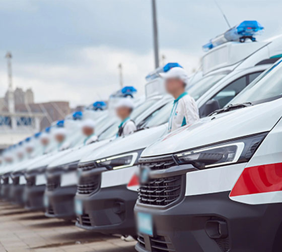 望都县服务车队展示